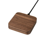 Lade das Bild in den Galerie-Viewer, Wirelesscharger Walnuss Walnut Holz Kabelos Ladegerat Ladestation
